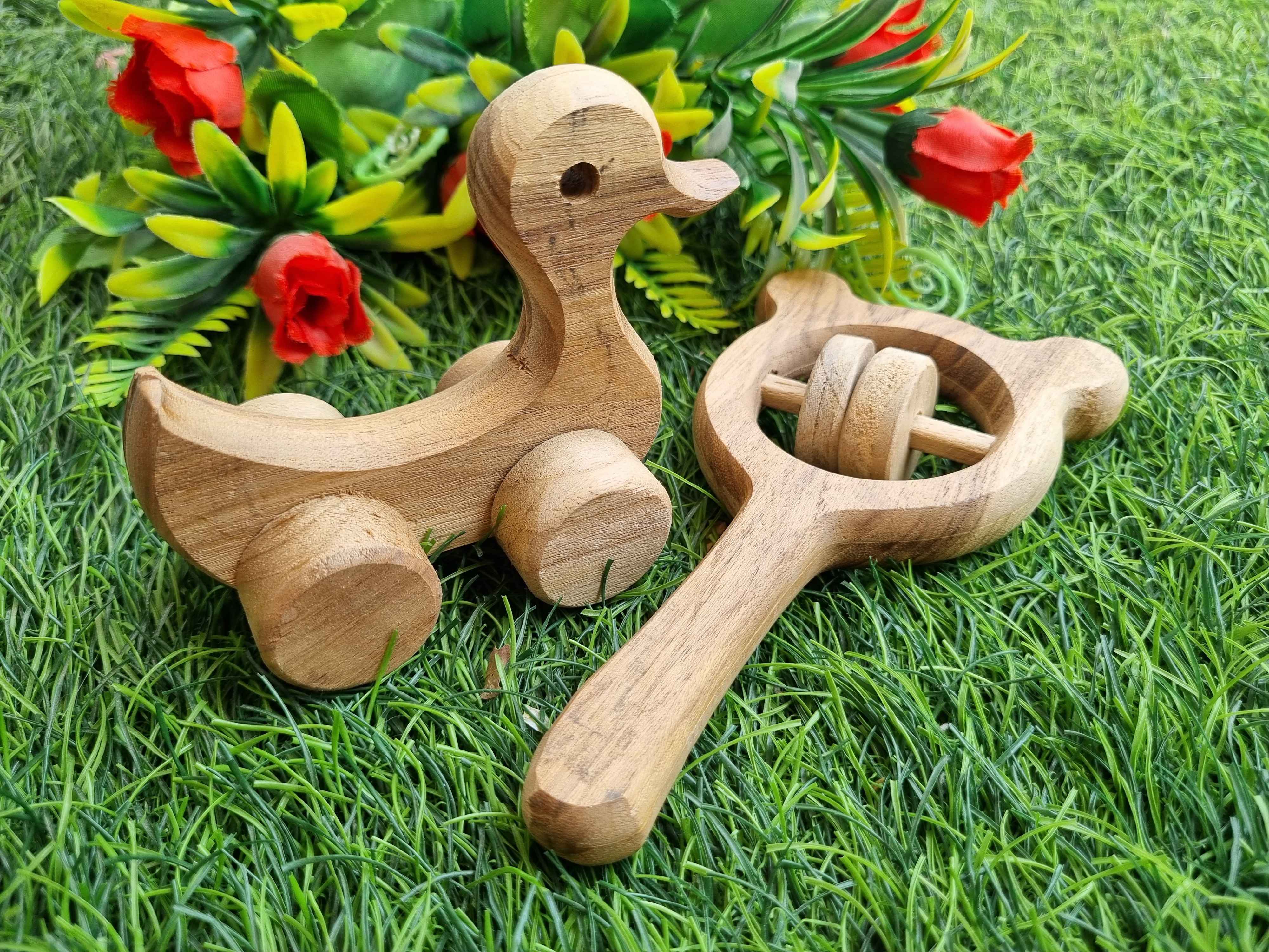 Natural Wooden Teethers