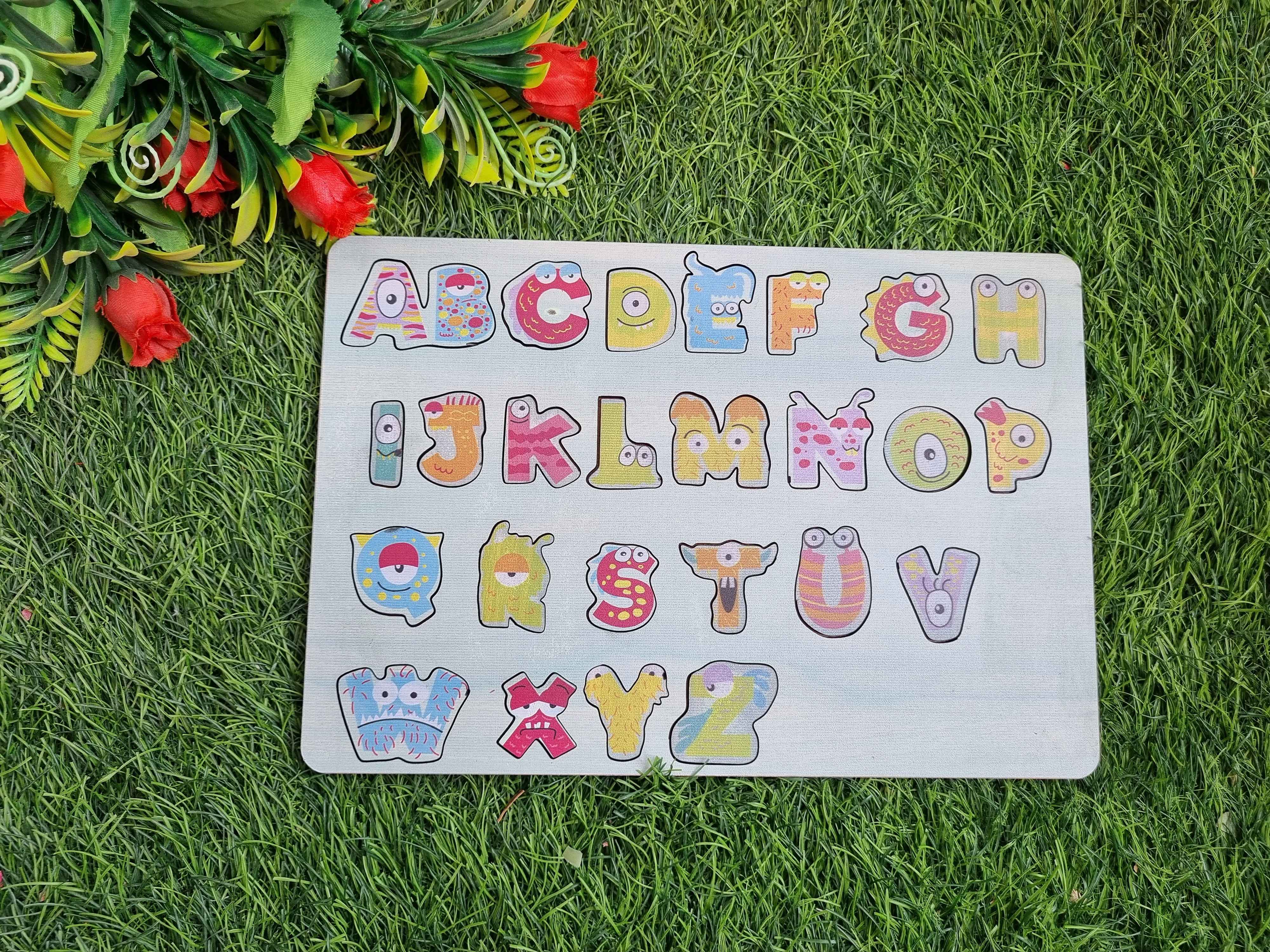 Monster Alphabet Puzzle