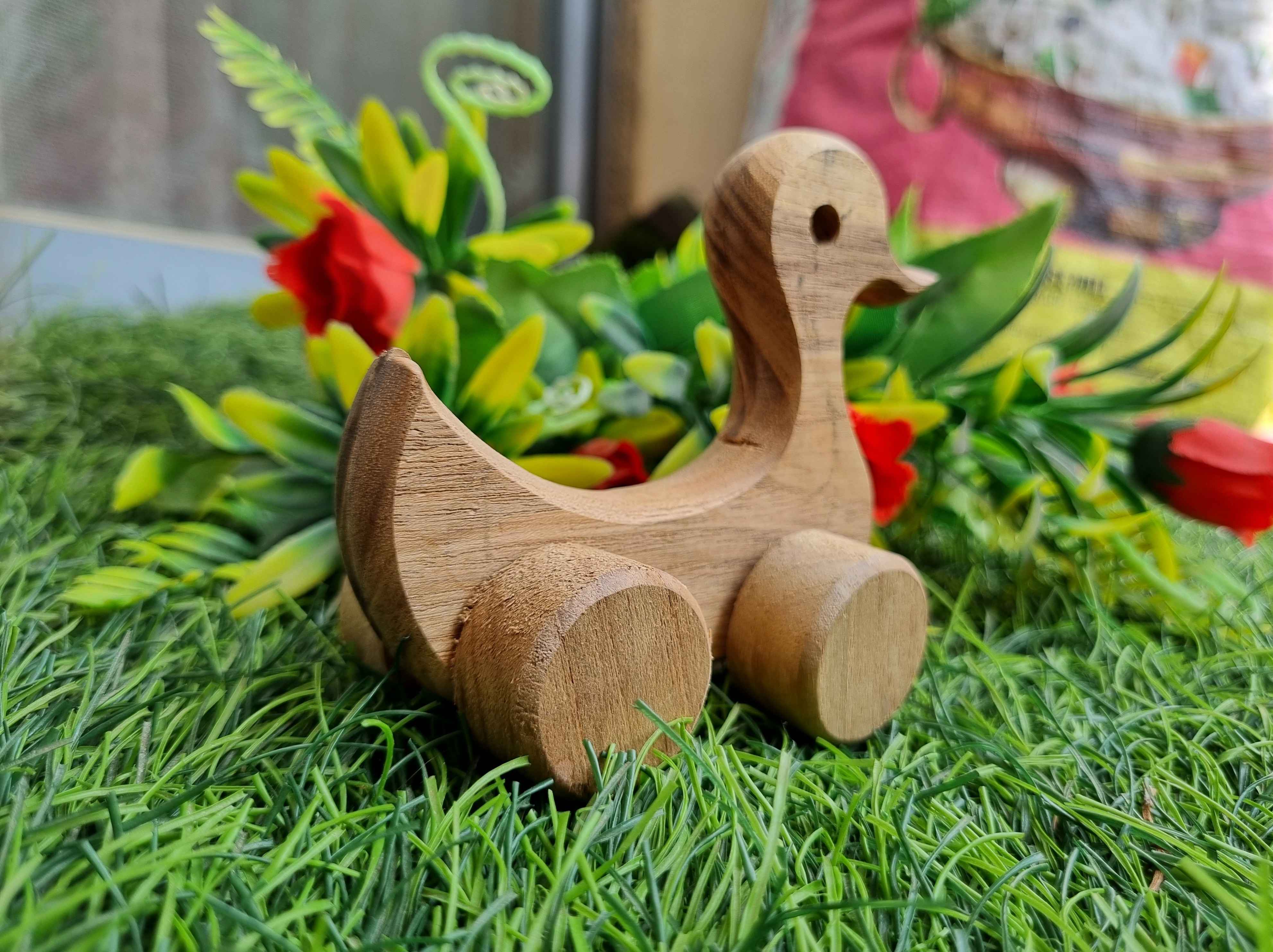 Neemwood Duck Roller 🦆🌿