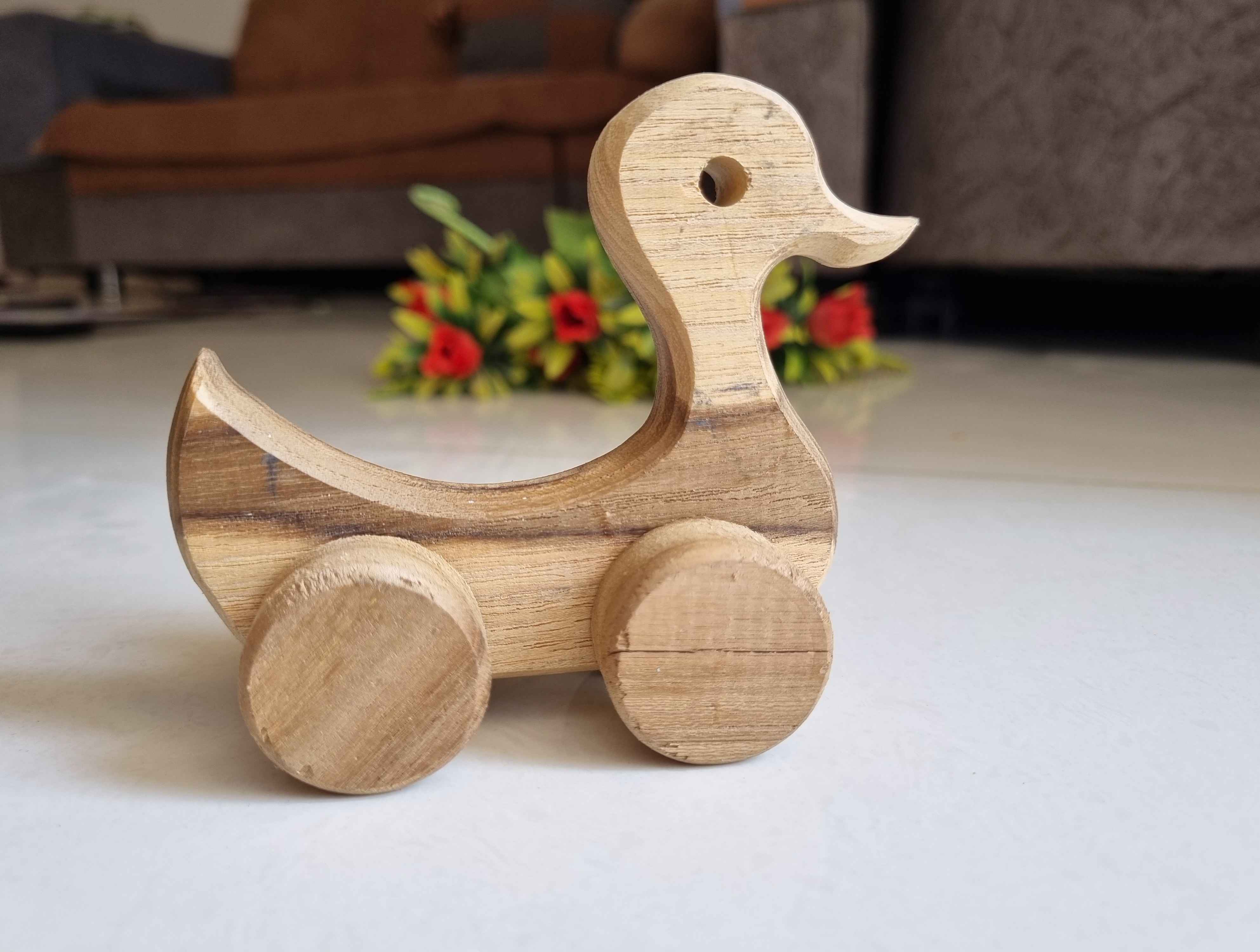 Neemwood Duck Roller 🦆🌿